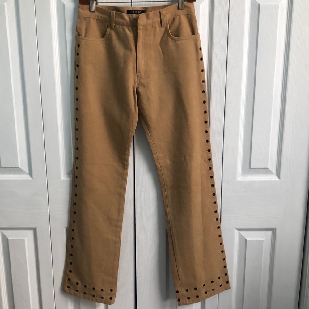 Vintage Jungal Grommet Detail Pants Size 6